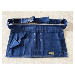 VTG NWOT Toughskins Sears Denim Work Apron Waist Belt Union Made